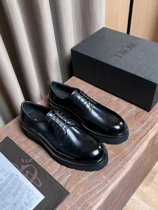 Dior 남성 수입 송아지 가죽 비즈니스 구두 001-228929