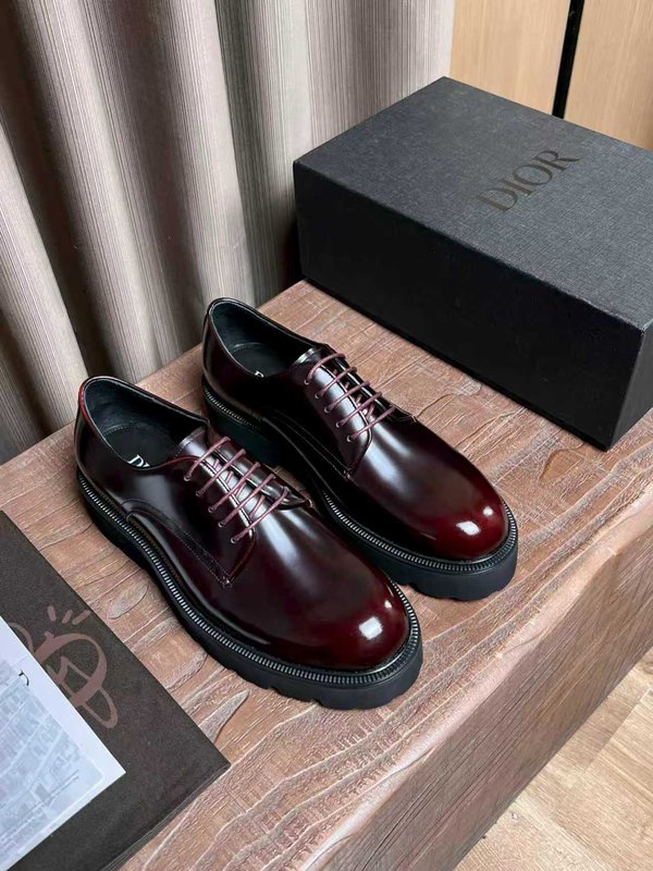 Dior 남성 수입 송아지 가죽 비즈니스 구두 001-228930