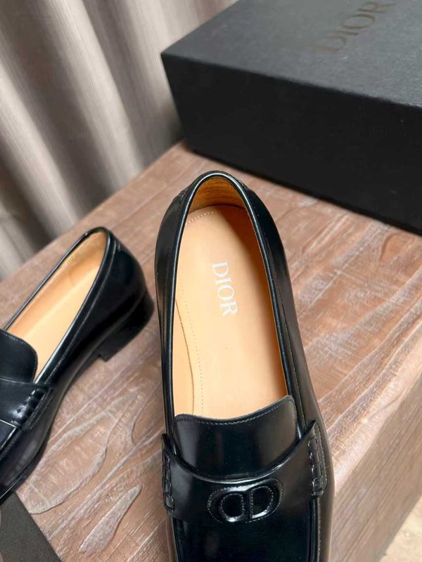 Dior 남성 수입 송아지 가죽 비즈니스 구두 001-228936