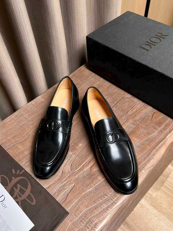 Dior 남성 수입 송아지 가죽 비즈니스 구두 001-228936