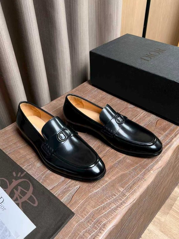 Dior 남성 수입 송아지 가죽 비즈니스 구두 001-228936