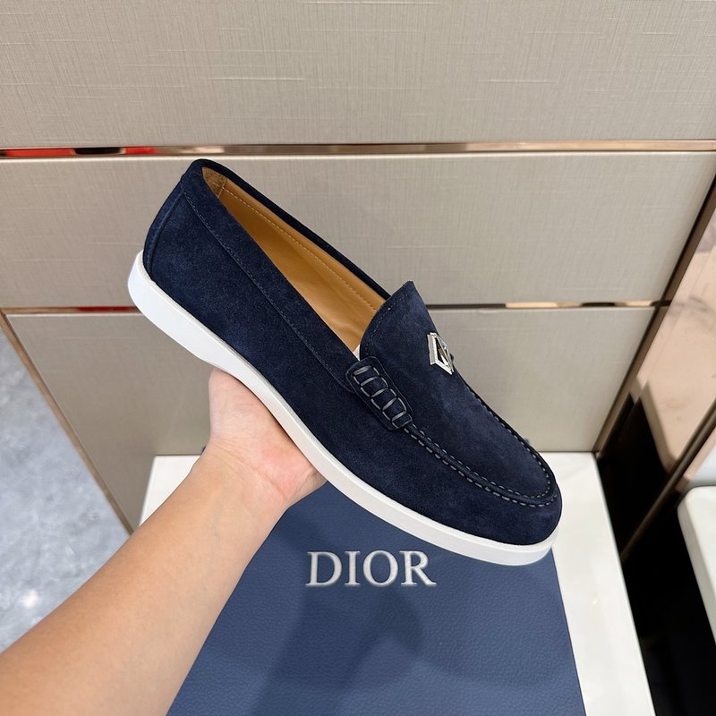 Dior Granville 남성 스웨이드 로퍼 001-228941