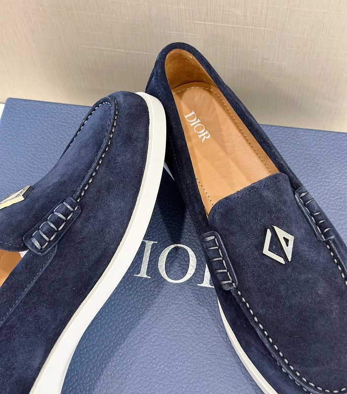 Dior Granville 남성 스웨이드 로퍼 001-228941