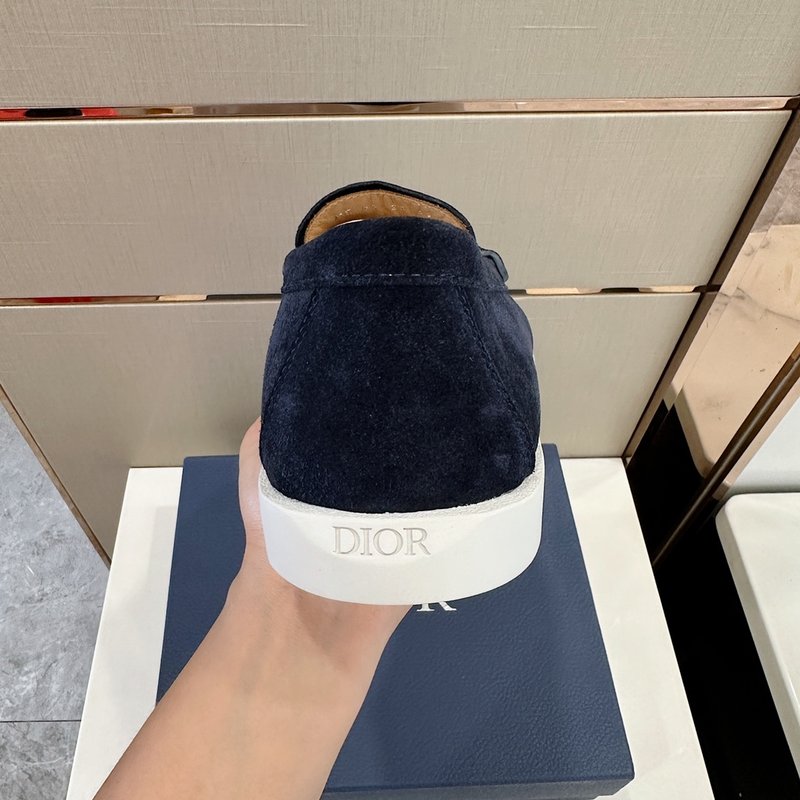 Dior Granville 남성 스웨이드 로퍼 001-228941