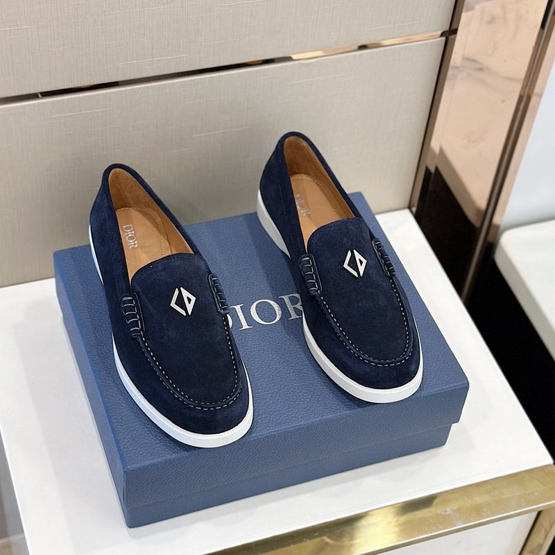 Dior Granville 남성 스웨이드 로퍼 001-228941