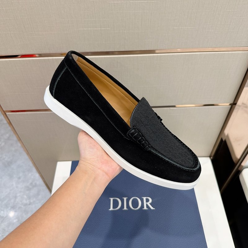 Dior Granville 남성 스웨이드 로퍼 001-228942
