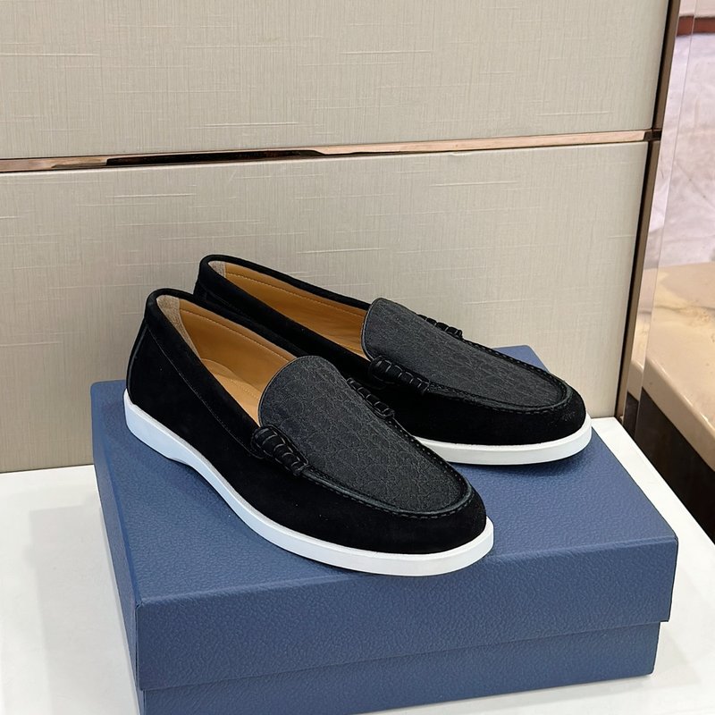 Dior Granville 남성 스웨이드 로퍼 001-228942