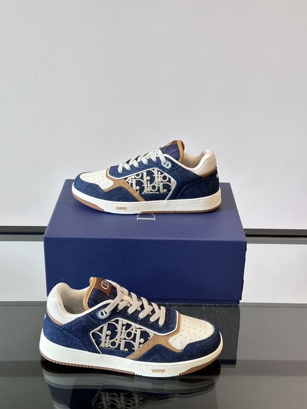 Dior B27 로우탑 커플 캐주얼 운동화 001-228955