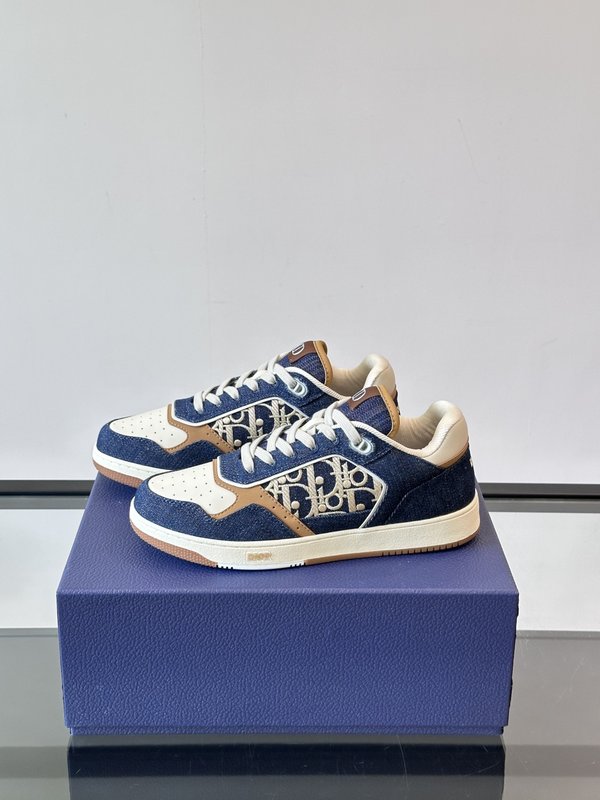 Dior B27 로우탑 커플 캐주얼 운동화 001-228955