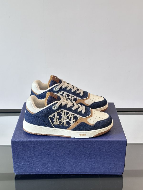 Dior B27 로우탑 커플 캐주얼 운동화 001-228955