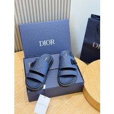 DIOR Aqua 남성 크로스 밴드 슬리퍼 샌들 001-228968