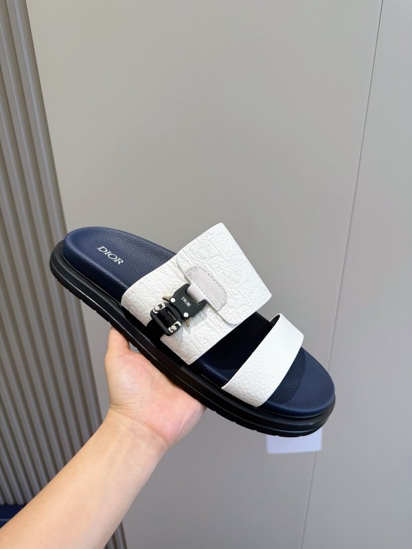 Dior Aqua 남성 캔버스 샌들 001-228969