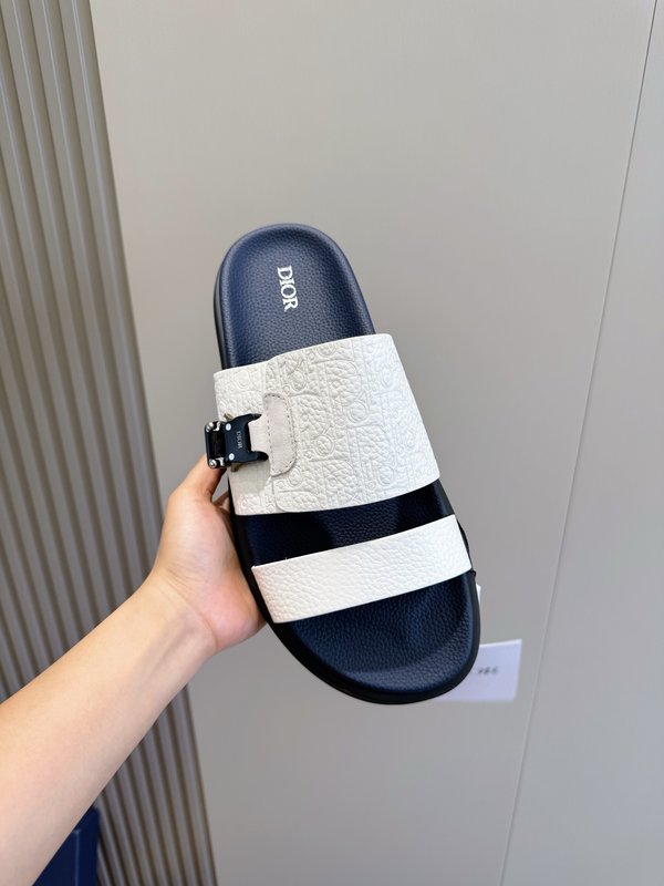 Dior Aqua 남성 캔버스 샌들 001-228969