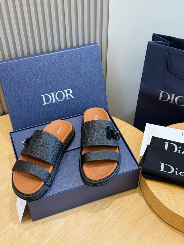 DIOR Aqua 남성 크로스 밴드 샌들 001-228973