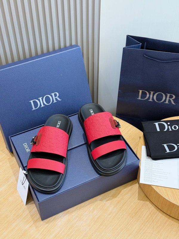 DIOR Aqua 남성 교차 스트랩 샌들 001-228976