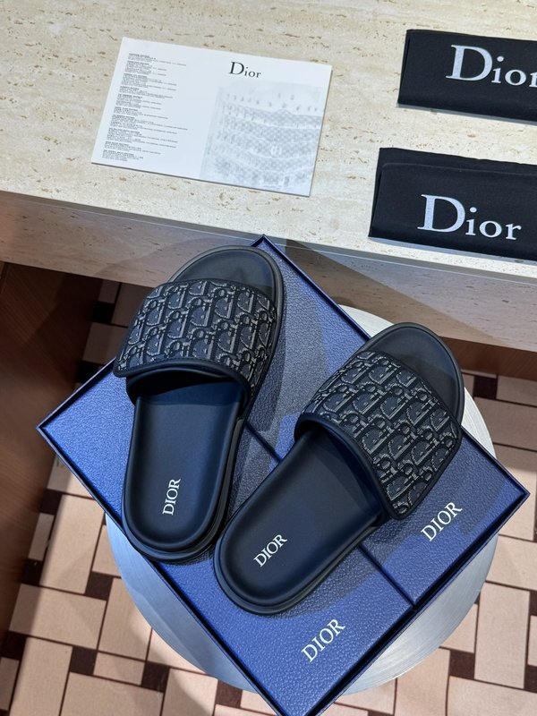 DIOR Aqua 남성 캔버스 샌들 001-228978