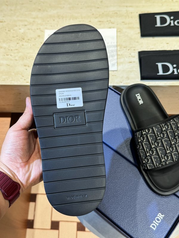DIOR Aqua 남성 캔버스 샌들 001-228978