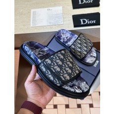 DIOR Aqua 남성 프린트 슬리퍼 001-228981