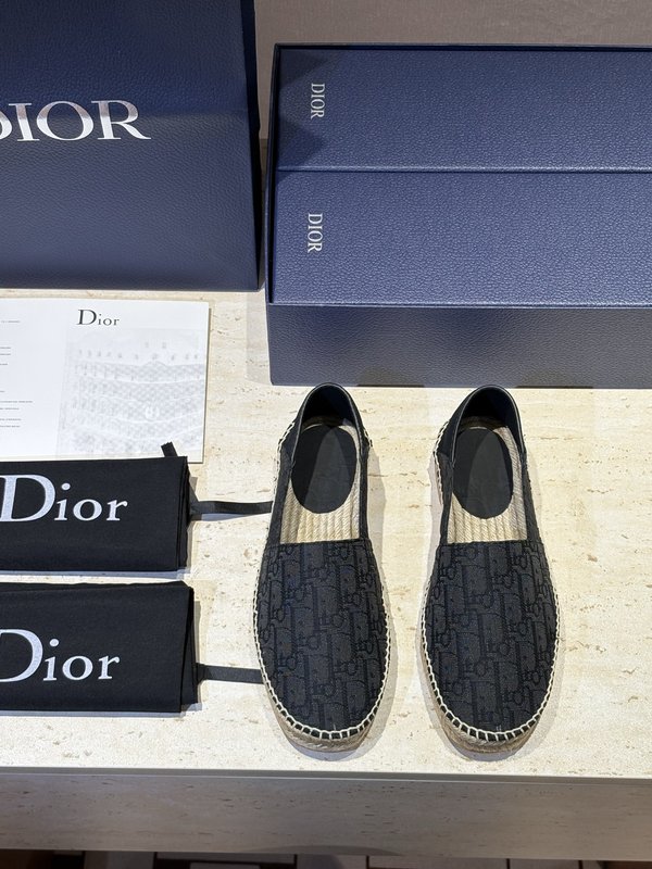 Dior 최고 에스파드리유 3D 자수 마끈 001-228989