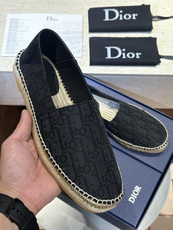 Dior 최고 에스파드리유 3D 자수 마끈 001-228989