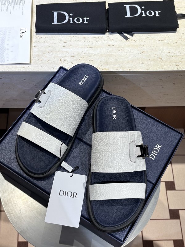 Dior Aqua 남성 캔버스 샌들 001-228993