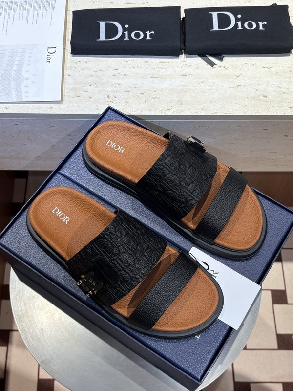 Dior Aqua 남성 크로스 밴드 샌들 001-228994