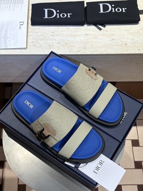 Dior Aqua 남성 캐주얼 슬리퍼 001-228996