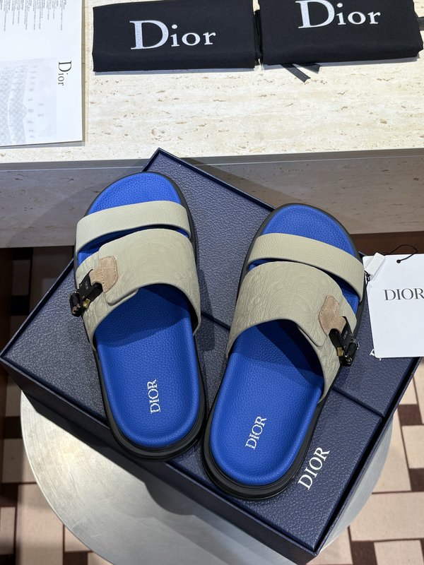 Dior Aqua 남성 캐주얼 슬리퍼 001-228996