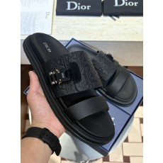 Dior Aqua 남성 크로스 밴드 캔버스 샌들 001-228998