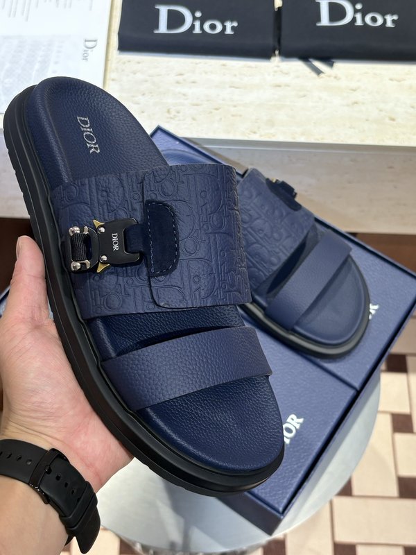 Dior Aqua 남성 크로스 밴드 샌들 001-228999