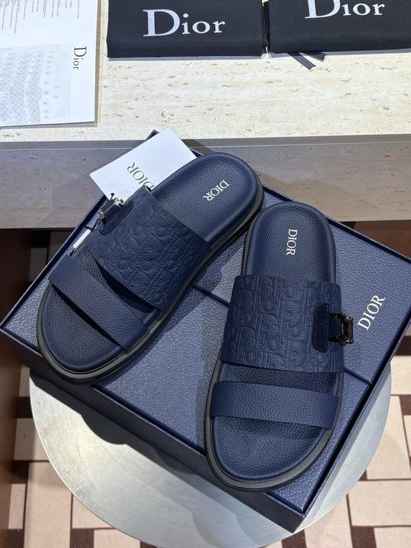Dior Aqua 남성 크로스 밴드 샌들 001-228999