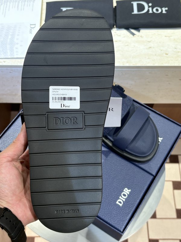 Dior Aqua 남성 크로스 밴드 샌들 001-228999