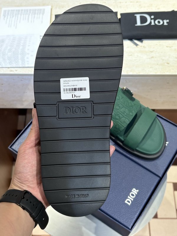 Dior Aqua男士 크로스 밴드 샌들 001-229012
