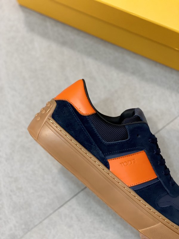 TODS 토즈 새로운 소가죽 운동화 001-229029