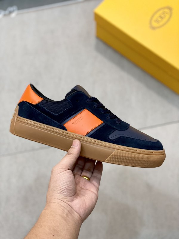 TODS 토즈 새로운 소가죽 운동화 001-229029