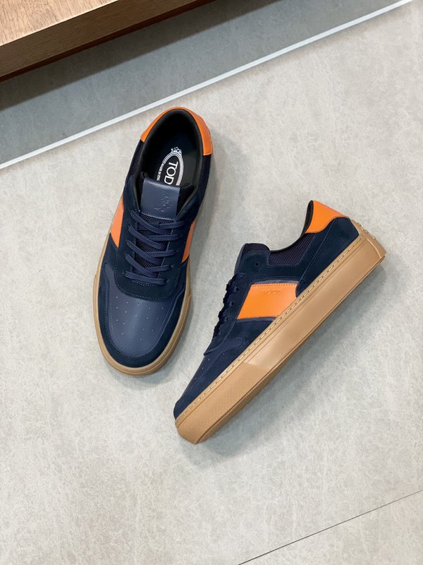 TODS 토즈 새로운 소가죽 운동화 001-229029