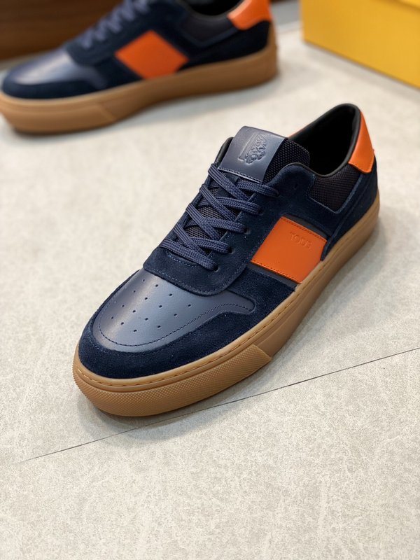 TODS 토즈 새로운 소가죽 운동화 001-229029