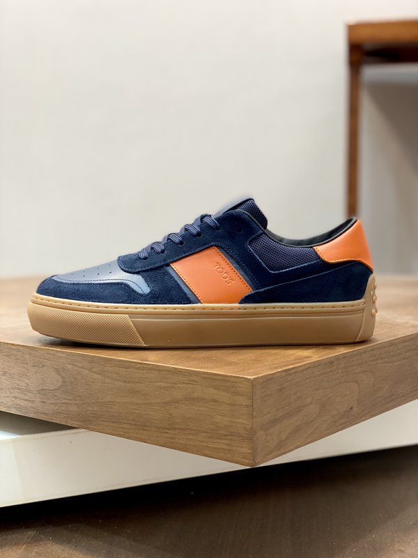 TODS 토즈 새로운 소가죽 운동화 001-229029
