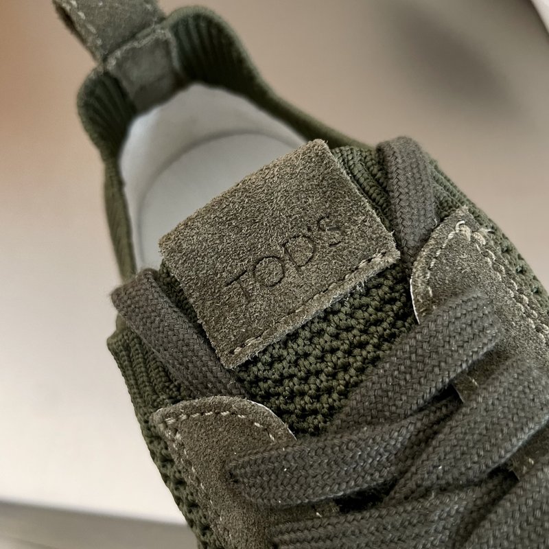 TOD'S 토즈 남성 패브릭 스웨이드 운동화 001-229035