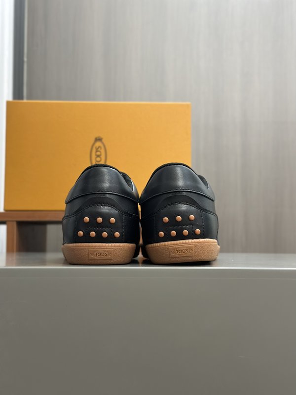 TODS No_ Code 패브릭 가죽 스니커즈 001-229036