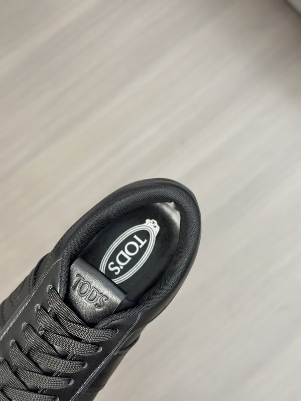 TODS No_ Code 패브릭 가죽 스니커즈 001-229036