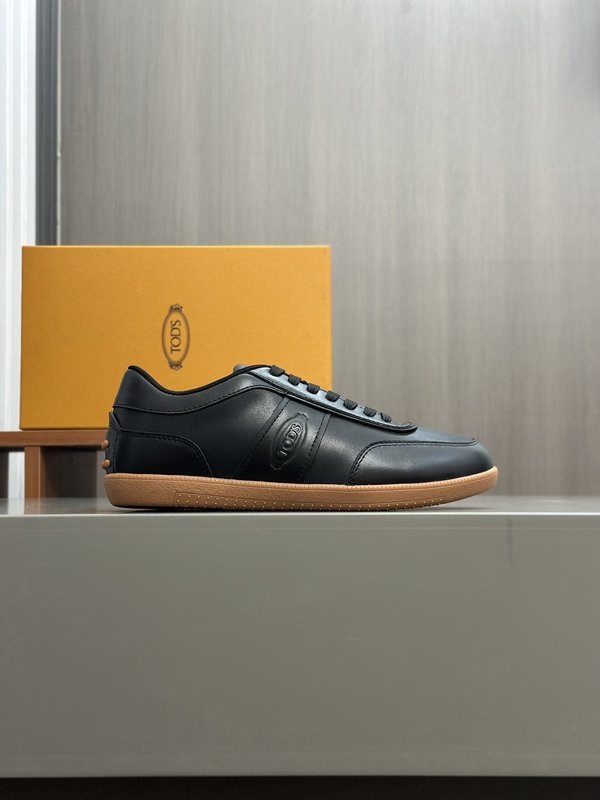 TODS No_ Code 패브릭 가죽 스니커즈 001-229036