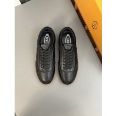 TODS No_ Code 패브릭 가죽 스니커즈 001-229036