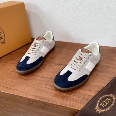 TOD'S Tabs 스웨이드 레저 스니커즈 001-229043