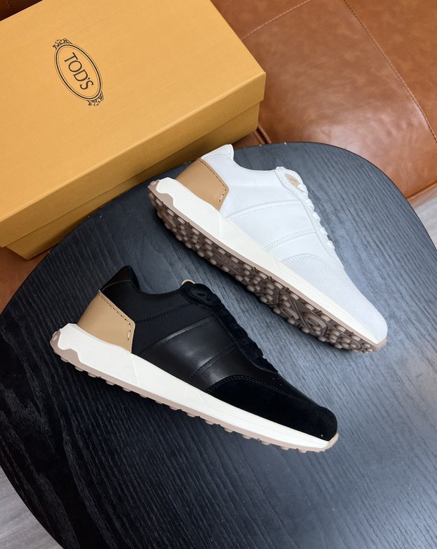 TODS 브랜드 듀얼 컬러 캐주얼 슈즈 001-229051