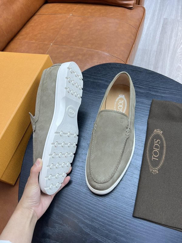 TOD'S 토즈 남성 스웨이드 로퍼 슈즈 001-229053