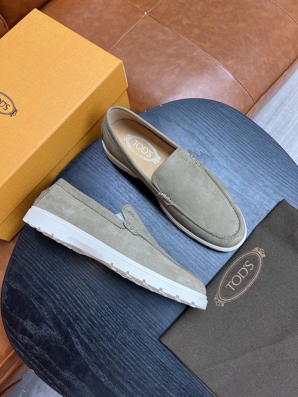 TOD'S 토즈 남성 스웨이드 로퍼 슈즈 001-229053