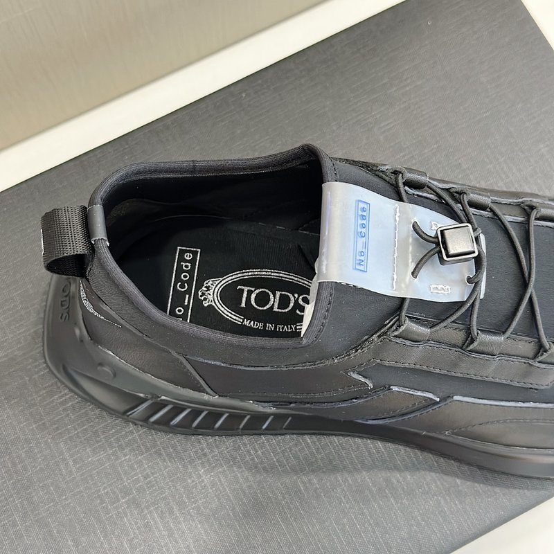TODS No_ Code 패브릭 가죽 운동화 001-229064