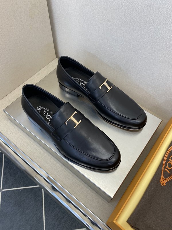 TODS 런웨이 더비 슈즈 가죽 바닥 001-229077