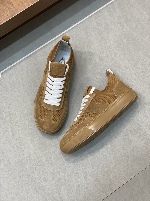 Tods 남성 니트 스플라이싱 운동화 001-229079